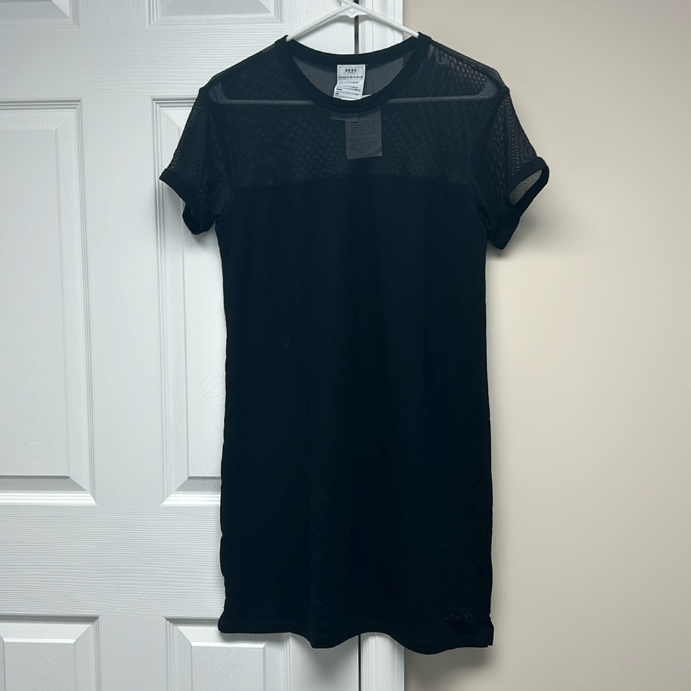 NWT DKNY Sport Mesh Tshirt Dress